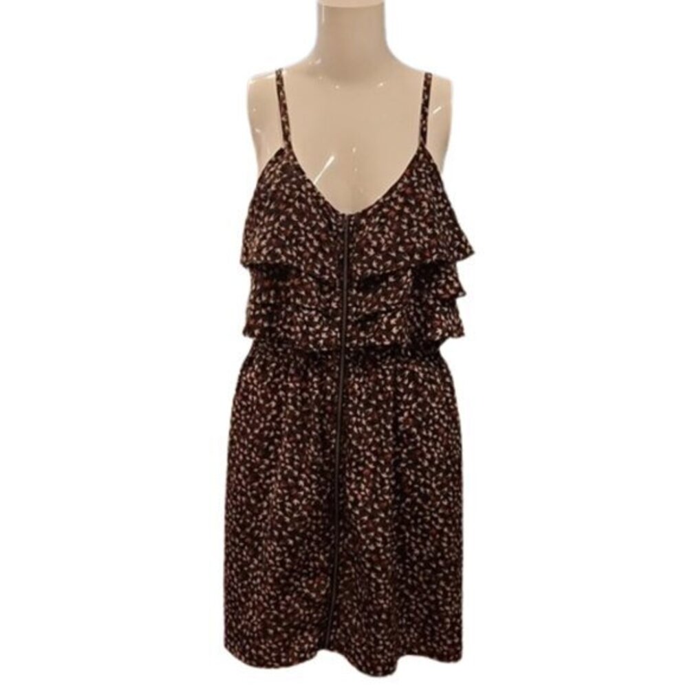 [Xhilaration] Zip Up Spaghetti Strap Dress - Sz XL